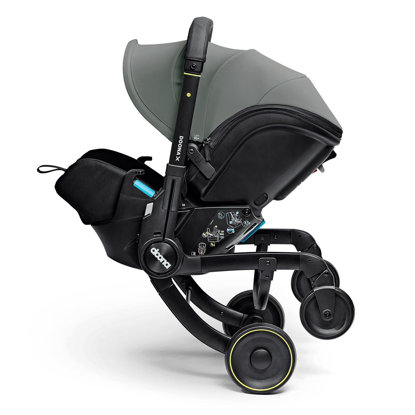 Doona X Car Seat & Stroller - Slate Green