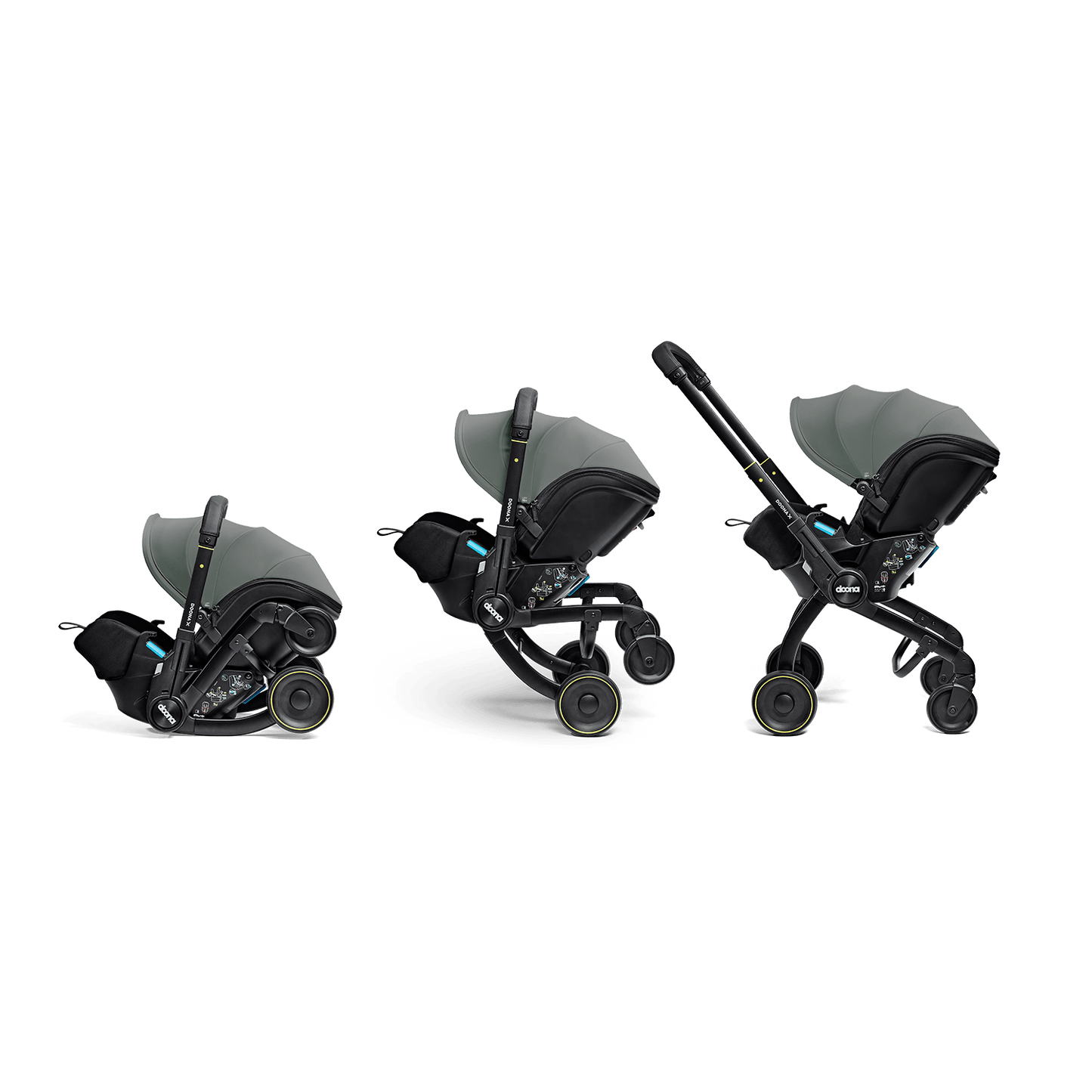 Doona X Car Seat & Stroller - Slate Green